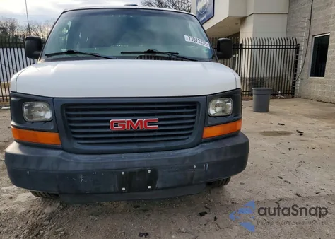 2005 GMC Savana G2500 z USA, uszkodzony, nr VIN 1GJGG25U851219042